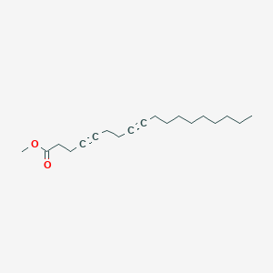 molecular formula C19H30O2 B14604934 Methyl octadeca-4,8-diynoate CAS No. 58443-97-3