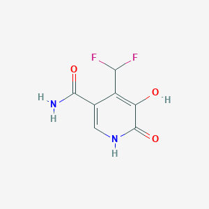 4-(Difluoromethyl)-2,3-dihydroxypyridine-5-carboxamide