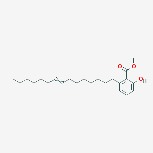 molecular formula C23H36O3 B14605094 Methyl 2-hydroxy-6-(pentadec-8-EN-1-YL)benzoate CAS No. 58682-65-8