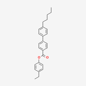 4-Ethylphenyl 4'-pentyl[1,1'-biphenyl]-4-carboxylate