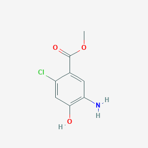Methyl 5-amino-2-chloro-4-hydroxybenzoate