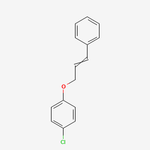 1-Chloro-4-[(3-phenylprop-2-en-1-yl)oxy]benzene