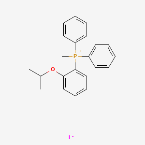 Methyl(diphenyl){2-[(propan-2-yl)oxy]phenyl}phosphanium iodide