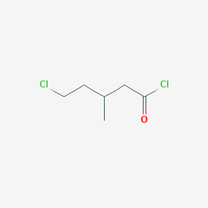 5-Chloro-3-methylpentanoyl chloride