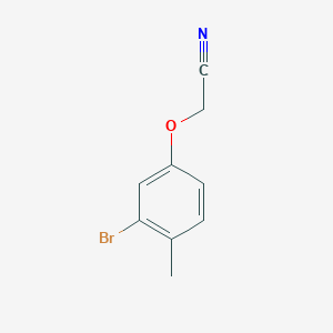 2-(3-Bromo-4-methylphenoxy)acetonitrile