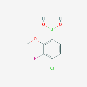 4-Chloro-3-fluoro-2-methoxyphenylboronic acid