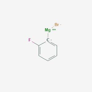 molecular formula C6H4BrFMg B146054 2-氟苯基溴化镁 CAS No. 446-53-7
