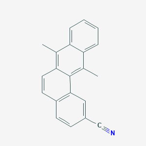 7,12-Dimethyltetraphene-2-carbonitrile