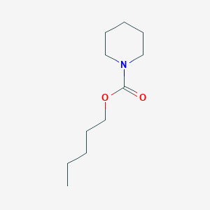 molecular formula C11H21NO2 B14605417 Pentyl piperidine-1-carboxylate CAS No. 59454-05-6