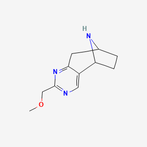 5-(Methoxymethyl)-4,6,12-triazatricyclo[7.2.1.0,2,7]dodeca-2,4,6-triene