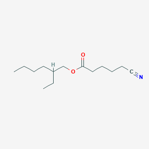 Pentanoic acid, 5-cyano-, 2-ethylhexyl ester