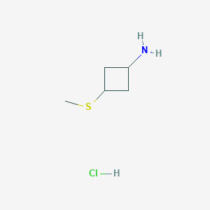 trans-3-(Methylthio)cyclobutanamine Hydrochloride