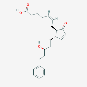 B146055 17-phenyl trinor-13,14-dihydro Prostaglandin A2 CAS No. 130209-80-2