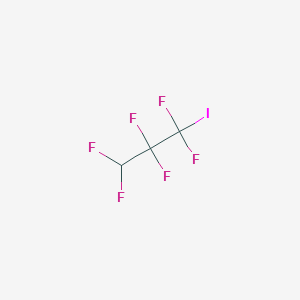 molecular formula C3HF6I B14605506 1,1,2,2,3,3-Hexafluoro-1-iodopropane CAS No. 58706-58-4