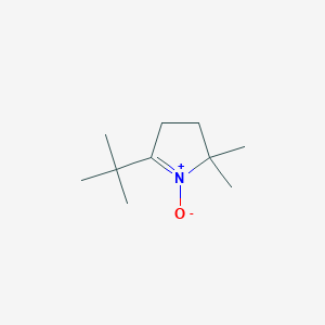 molecular formula C10H19NO B14605585 2H-Pyrrole, 5-(1,1-dimethylethyl)-3,4-dihydro-2,2-dimethyl-, 1-oxide CAS No. 58134-16-0