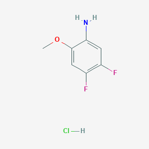 4,5-Difluoro-2-methoxy-phenylamine hydrochloride