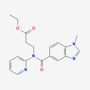 molecular formula C19H20N4O3 B1460574 Dabigatran Etexilate iMpurity H CAS No. 1702936-92-2