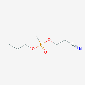 2-Cyanoethyl propyl methylphosphonate