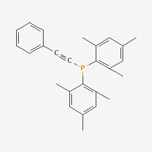 (Phenylethynyl)bis(2,4,6-trimethylphenyl)phosphane