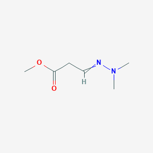 Methyl 3-(dimethylhydrazinylidene)propanoate