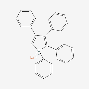 lithium;(2,3,4-triphenylcyclopenta-2,4-dien-1-yl)benzene