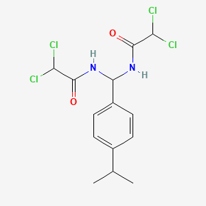 N,N'-{[4-(Propan-2-yl)phenyl]methylene}bis(2,2-dichloroacetamide)