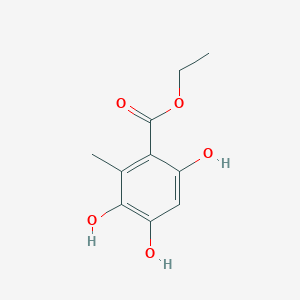 Ethyl 3,4,6-trihydroxy-2-methylbenzoate