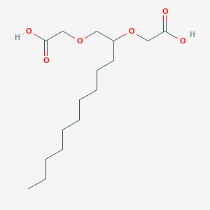 Acetic acid, 2,2'-[(1-decyl-1,2-ethanediyl)bis(oxy)]bis-