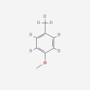 molecular formula C8H10O B1460599 4-Methoxy(toluene-d7) CAS No. 1036431-36-3