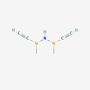 molecular formula C6H9NSi2 B14606040 CID 78066352 