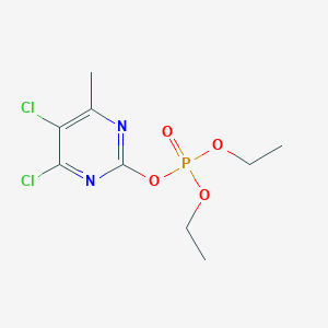 4,5-Dichloro-6-methylpyrimidin-2-yl diethyl phosphate