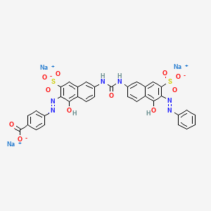 molecular formula C34H21N6Na3O11S2 B1460611 C.I. Direct Orange 102 CAS No. 83221-74-3