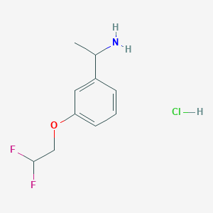 1-[3-(2,2-Difluoroethoxy)-phenyl]-ethylamine hydrochloride