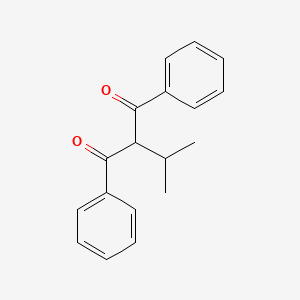 molecular formula C18H18O2 B14606177 1,3-Diphenyl-2-propan-2-ylpropane-1,3-dione CAS No. 59875-96-6