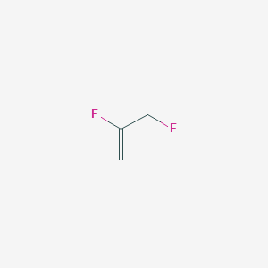 molecular formula C3H4F2 B14606181 2,3-Difluoroprop-1-ene CAS No. 59486-57-6