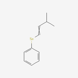 [(3-Methylbut-1-en-1-yl)selanyl]benzene