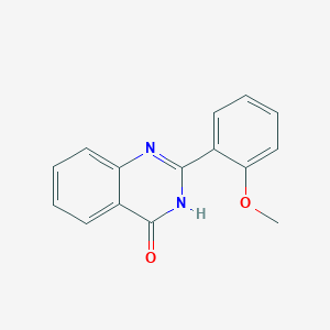 molecular formula C15H12N2O2 B1460620 2-(2-methoxyphenyl)-3H-quinazolin-4-one CAS No. 1028-96-2
