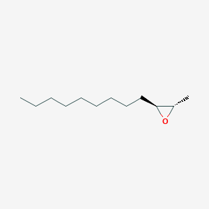 molecular formula C12H24O B14606226 (2S,3S)-2-Methyl-3-nonyloxirane CAS No. 61140-90-7