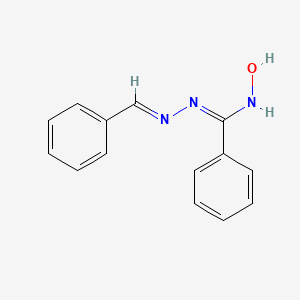 N-Hydroxy-N'-[(E)phenylmethylene]benzenecarbohydrazonamide