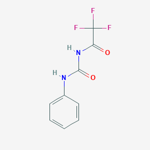 Acetamide, 2,2,2-trifluoro-N-[(phenylamino)carbonyl]-