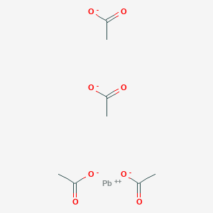 molecular formula C₈H₁₆O₈Pb B146063 四乙酸铅 CAS No. 546-67-8