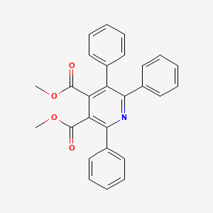 3,4-Pyridinedicarboxylic acid, 2,5,6-triphenyl-, dimethyl ester