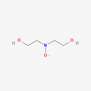 molecular formula C4H10NO3- B14606383 [Bis(2-hydroxyethyl)amino]oxidanide CAS No. 58087-06-2