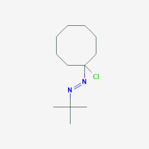 (E)-1-tert-Butyl-2-(1-chlorocyclooctyl)diazene