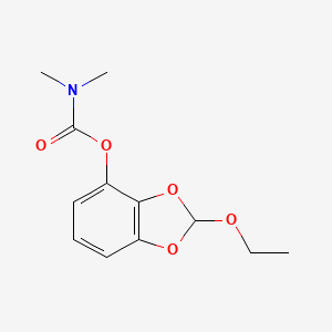 2-Ethoxy-2H-1,3-benzodioxol-4-yl dimethylcarbamate