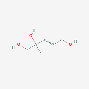 2-Methylpent-3-ene-1,2,5-triol