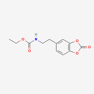 Ethyl [2-(2-oxo-2H-1,3-benzodioxol-5-yl)ethyl]carbamate