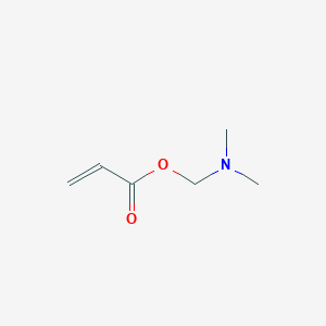 molecular formula C6H11NO2 B14606571 (Dimethylamino)methyl prop-2-enoate CAS No. 58194-18-6