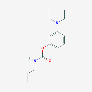 3-(Diethylamino)phenyl propylcarbamate