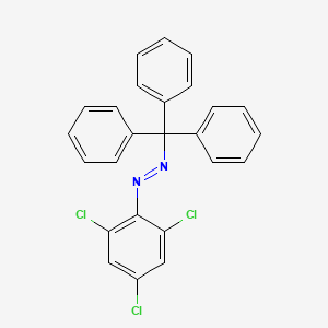 (E)-1-(2,4,6-Trichlorophenyl)-2-(triphenylmethyl)diazene